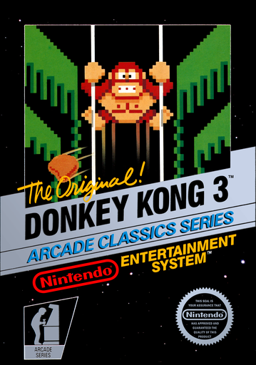 Donkey Kong 3 (World) box art